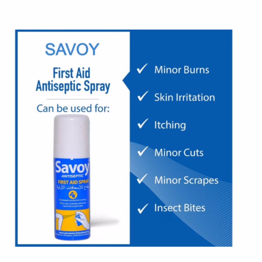 Savoy First Aid Spray 50 ml 2