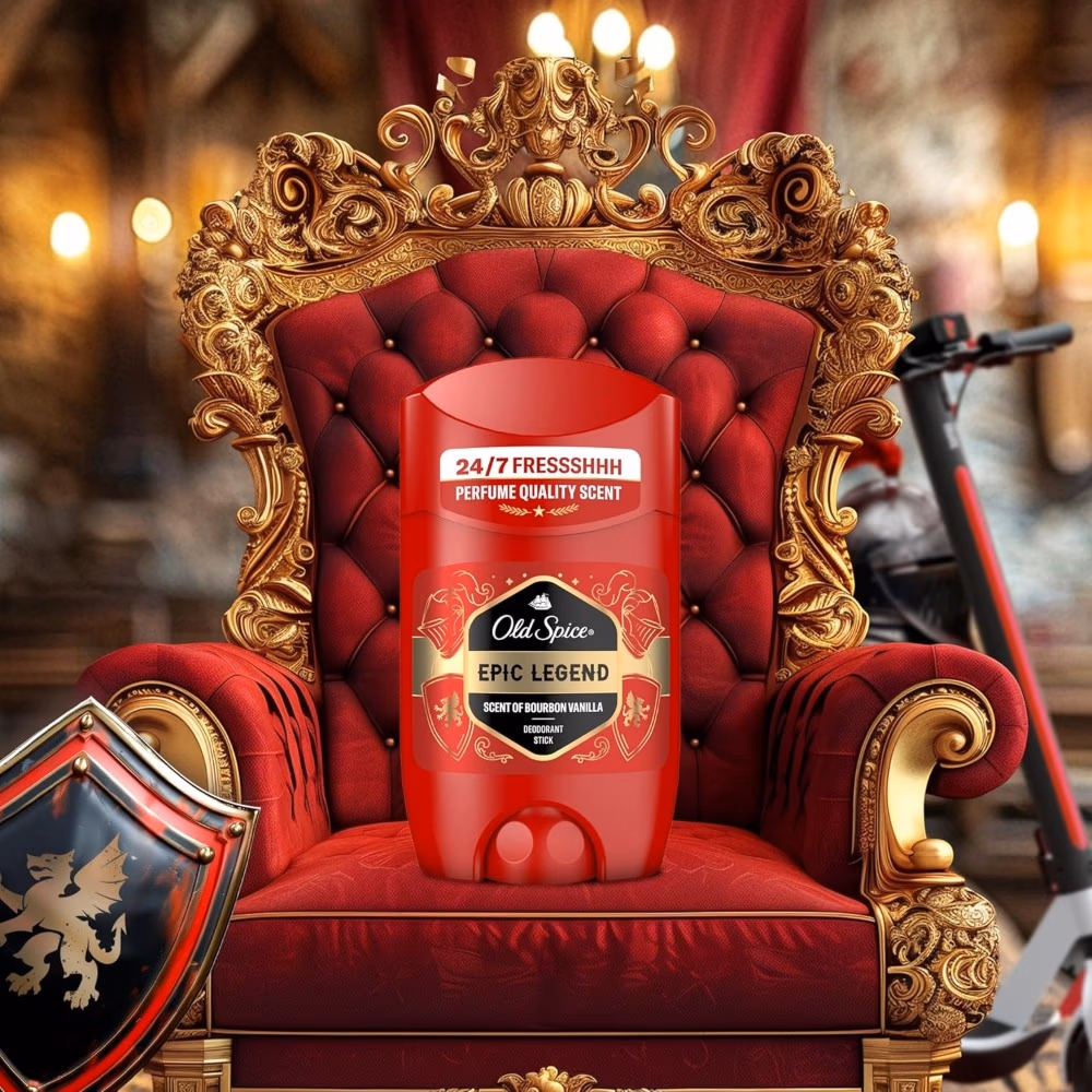 Old Spice Epic Legend Deodorant Stick Bourbon Vanilla 50ml 5