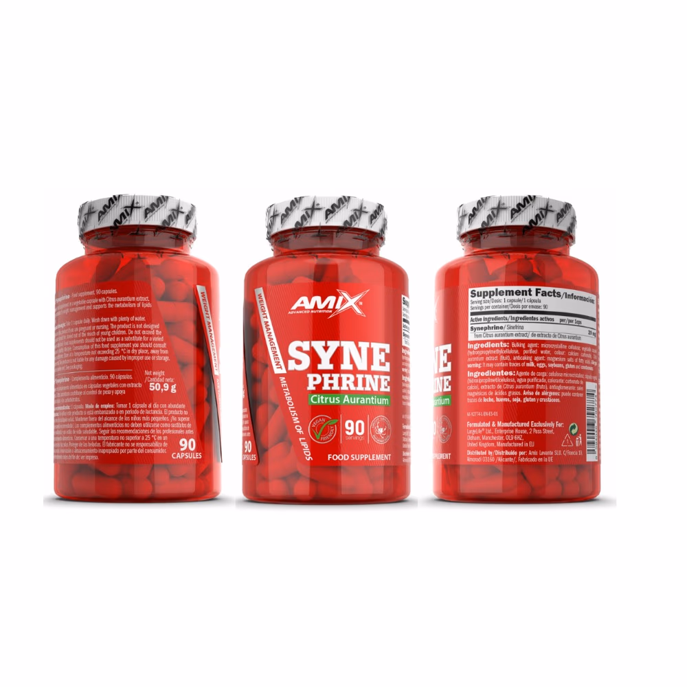 Amix Synephrine Citrus Aurantium 90 Capsules 3
