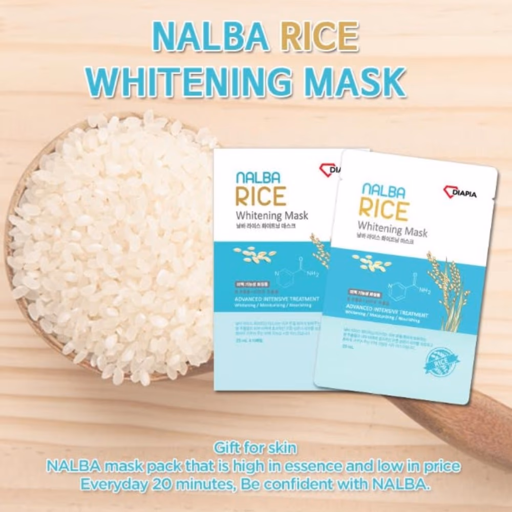 Diapia Rice Whitening Mask 23ml 2