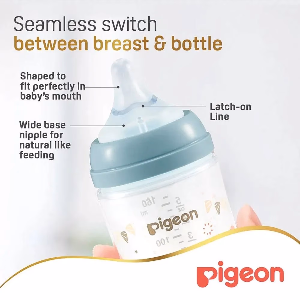 Pigeon SofTouch Plastic Bottle PAB1227 0+ Months 160ml 2