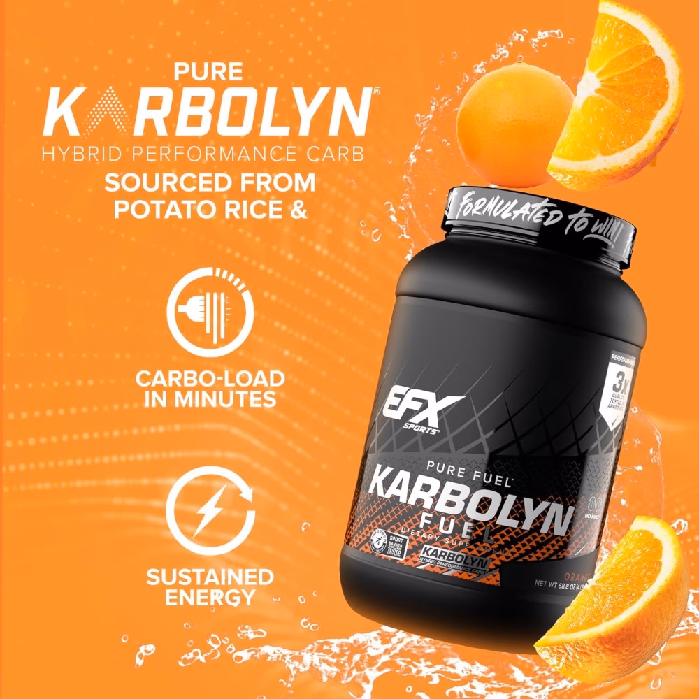 EFX Sports Karbolyn Fuel Orange 4LB 3