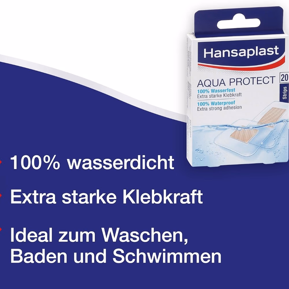 Hansaplast Aqua Protect Strips 20's 5