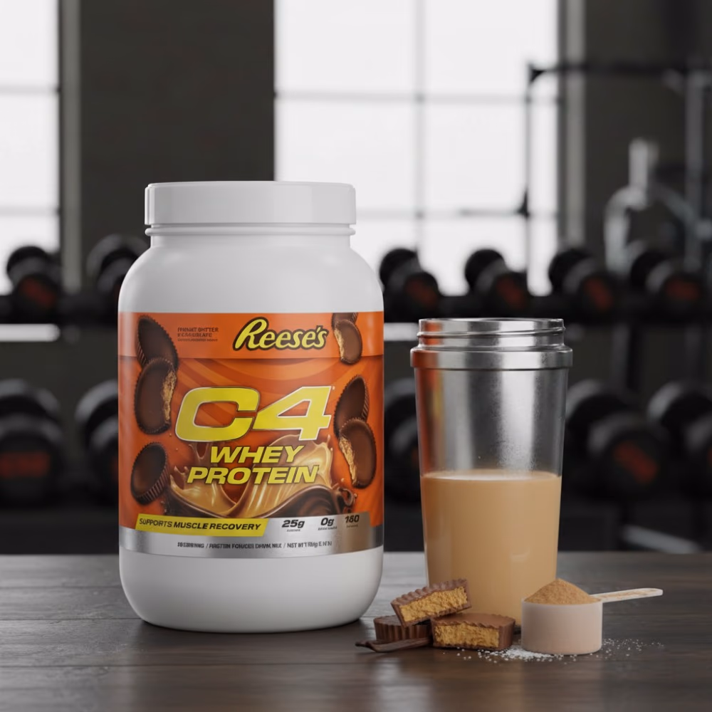 Cellucor C4 Whey Protein – Reese’s Peanut Chocolate, 814g 4