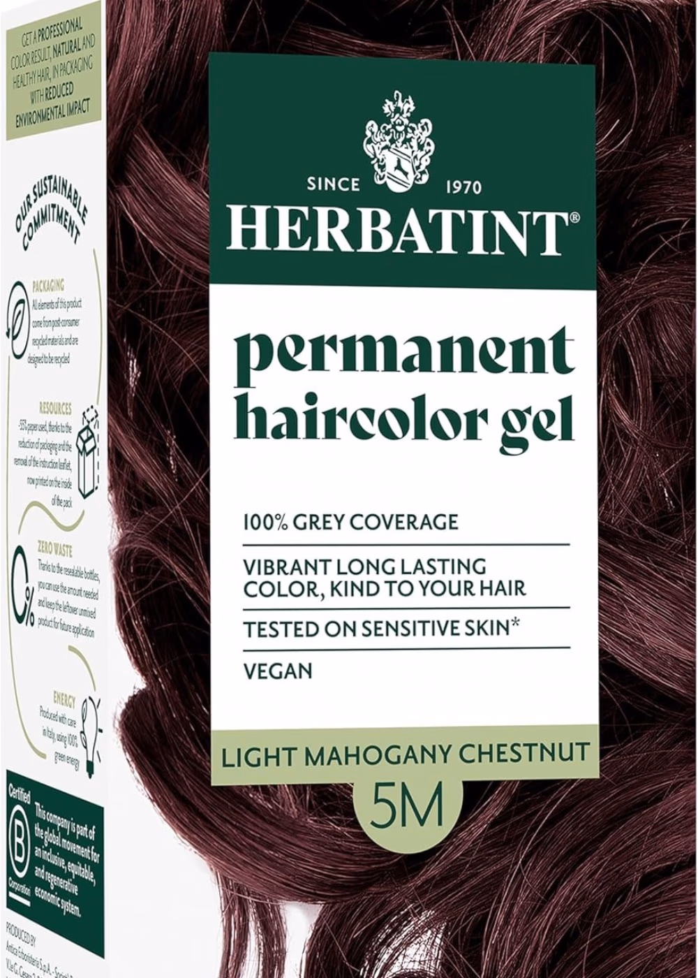 Herbatint Haircolor 5M Light Mahogany Chestnut 2