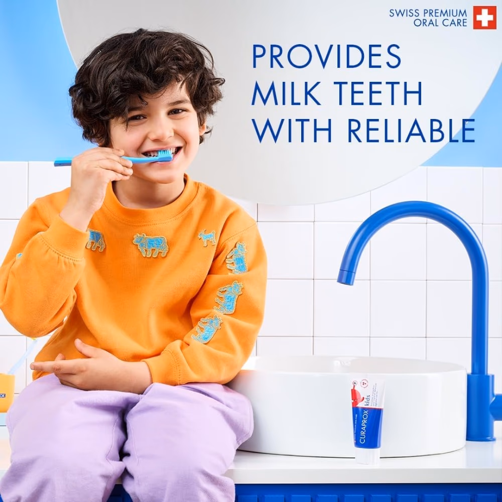 Curaprox Kids Toothpaste Strawberry – From 2 Years, 60ml 5