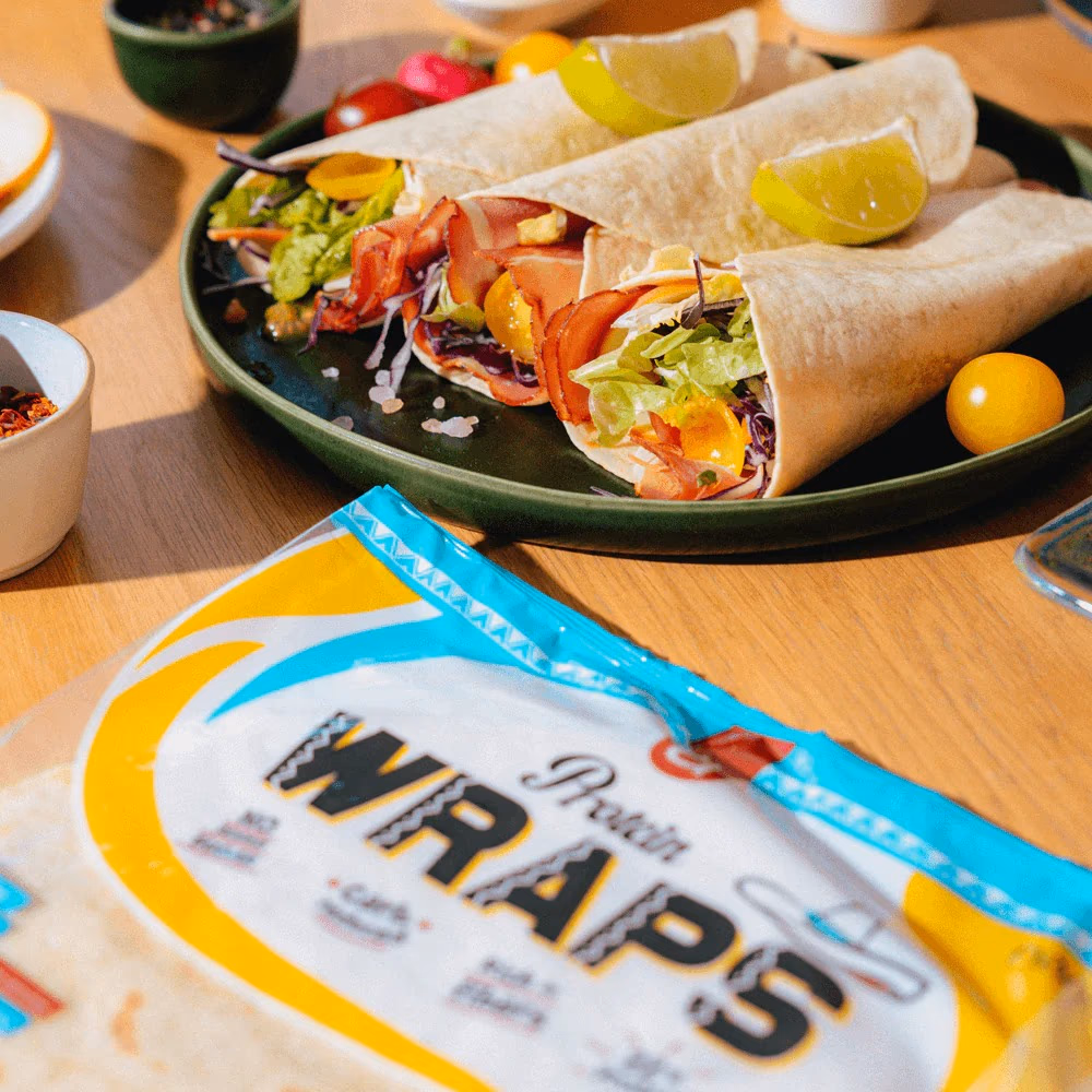 Nano Supps Protein Wraps 240g - Pack of 6 Wraps 2