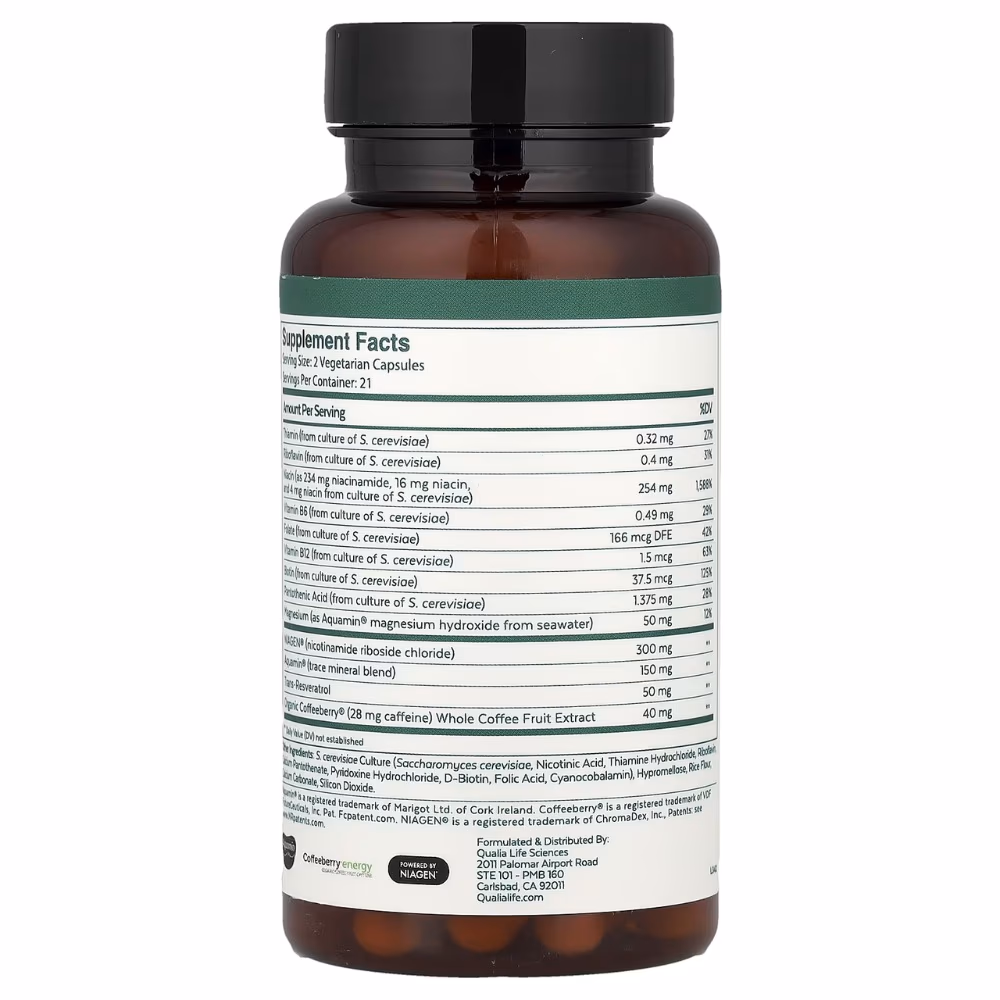 Qualia NAD+ Capsules - 42 Capsules  2