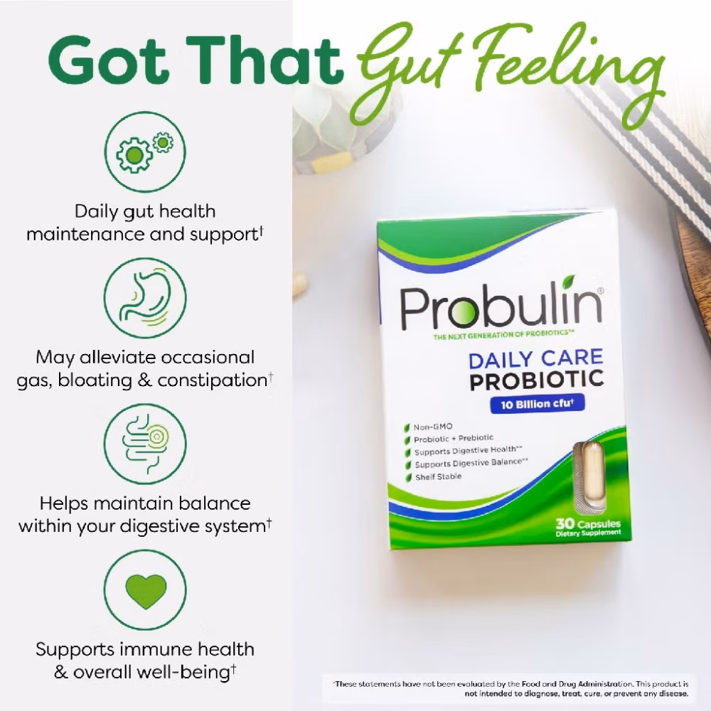 Probulin Daily Care Probiotic 30 Capsules 2