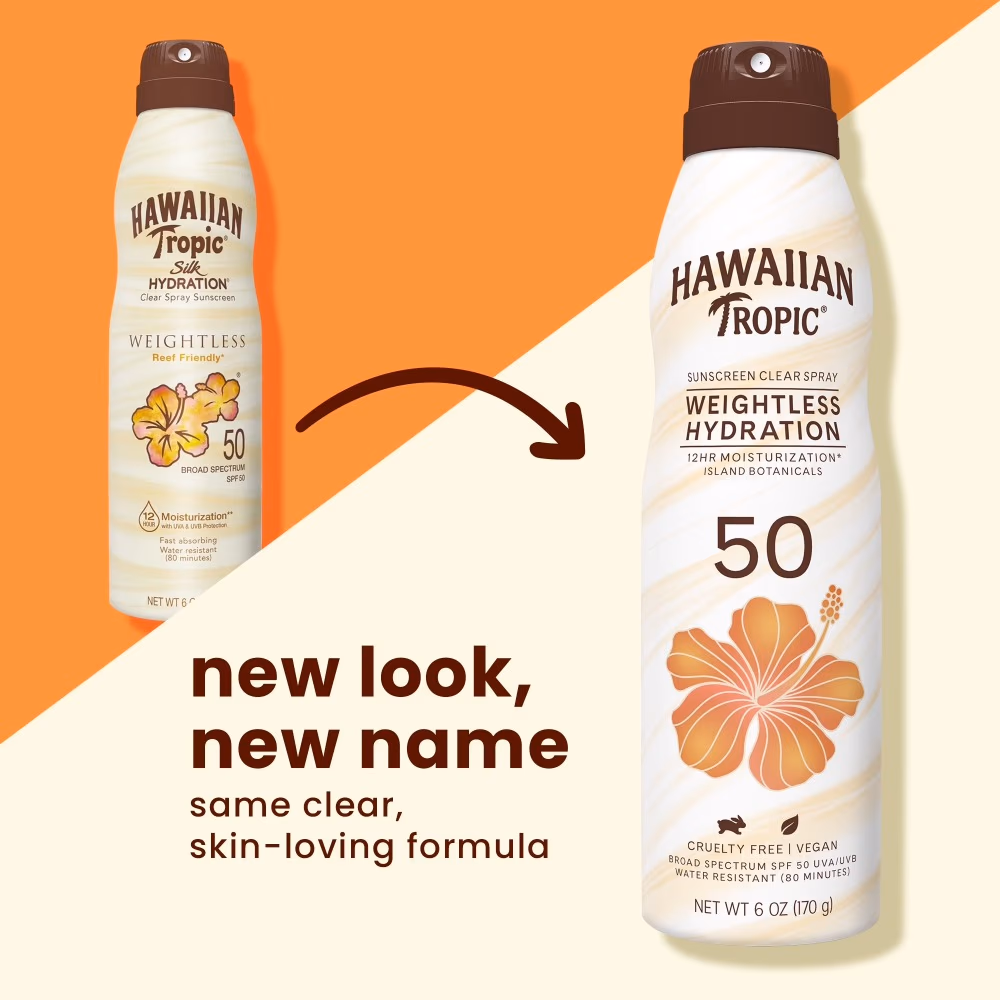 Hawaiian Tropic Weightless Hydration SPF 50 6oz 3