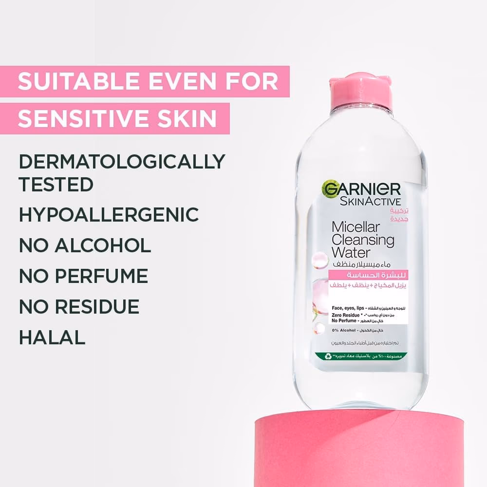 Garnier Micellar Cleansing Water Sensitive Skin 400ml 3