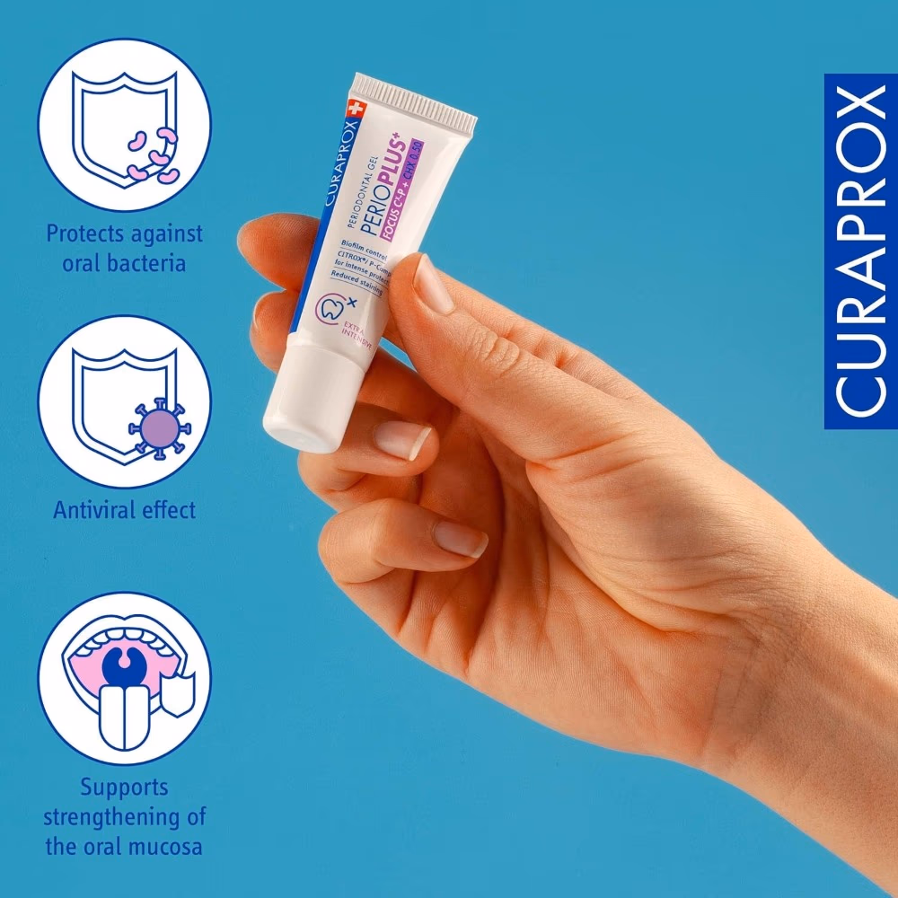 Curaprox Perio Plus Focus Gel CHX 0.5% 10ml 4