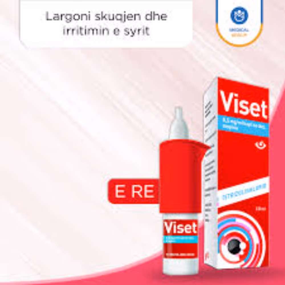Viset 0.5mg/ml Eye Drops 10ml 3