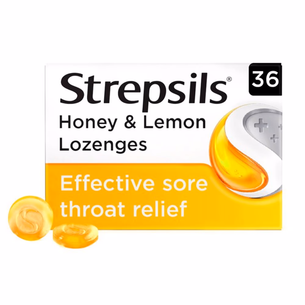 Strepsils Honey &amp; Lemon - 36 Lozenges 3