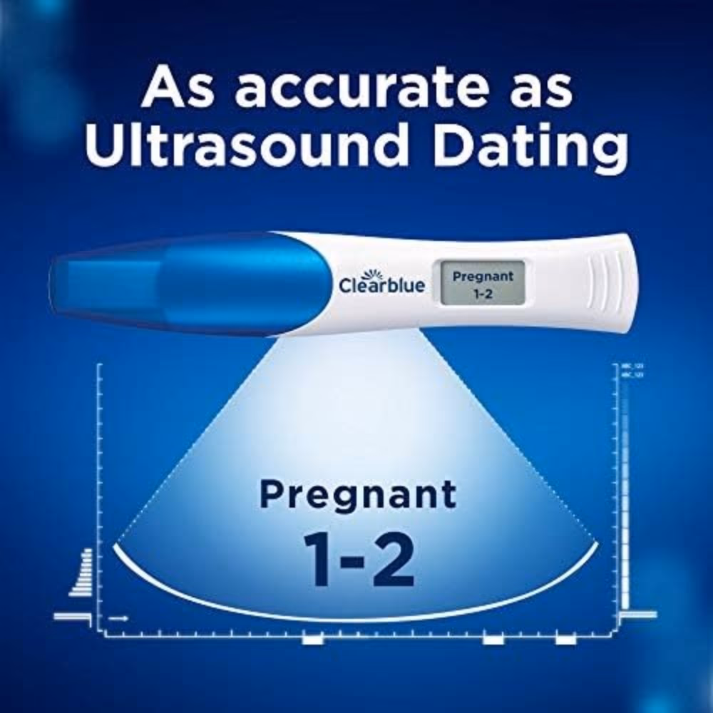 Clearblue Pregnancy Test with weeks Indicator - One Digital Test 3