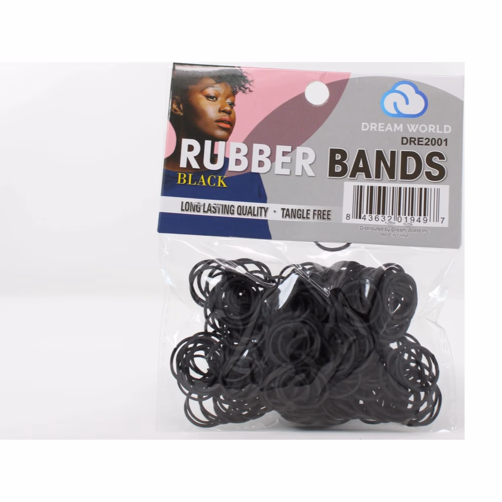 Dream World Rubber Bands Black DRE2001 2