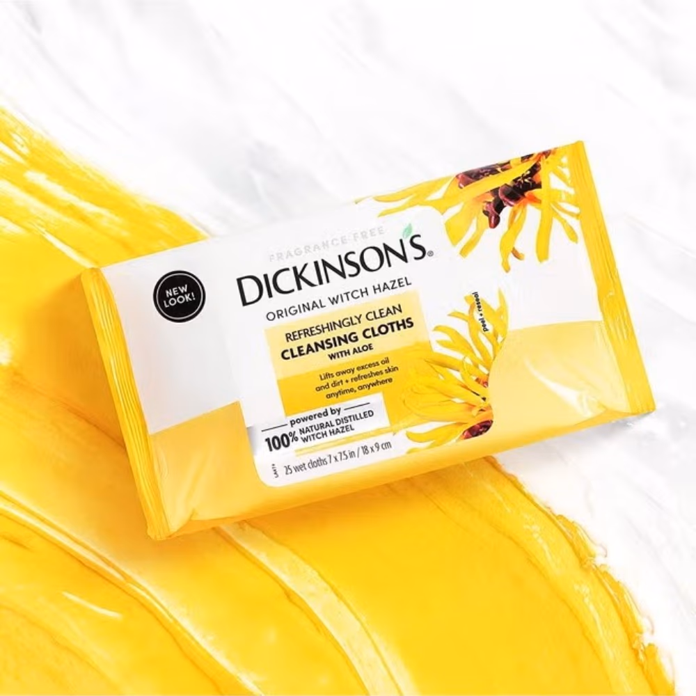 Dickinson’s Witch Hazel Cleansing Cloths 25s 4