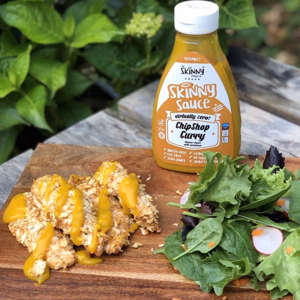 The Skinny Food Chip Shop Curry Sauce 425ml 2