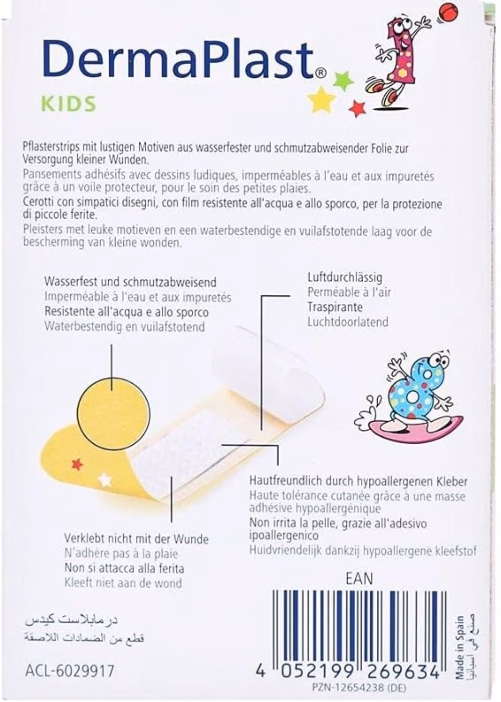 Dermaplast Kids Plasters Assorted 20s 3