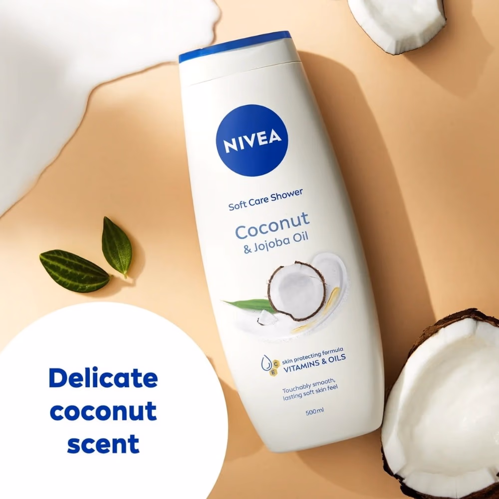 NIVEA Shower Cream Coconut & Jojoba Oil 250ml 3