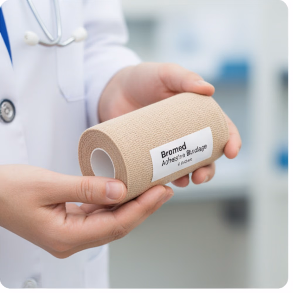 Bromed Adhesive Bandage 4 Inches 4