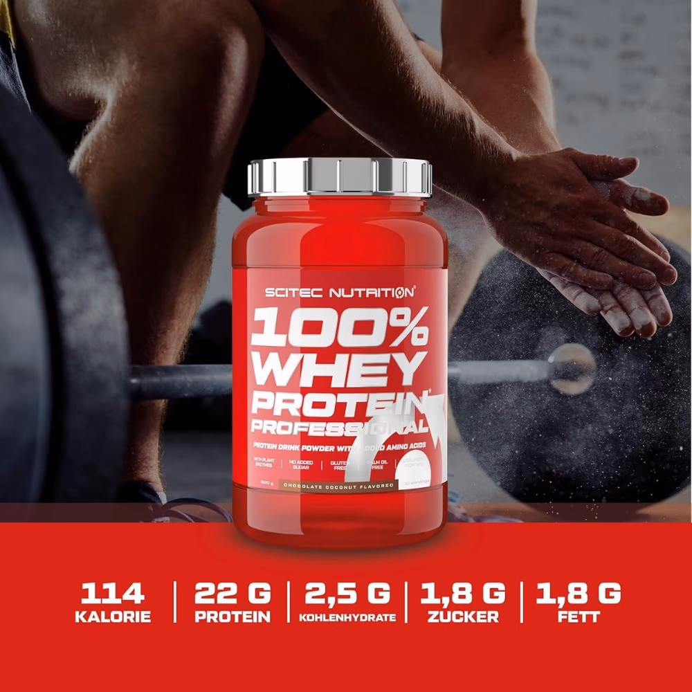 Scitec 100% Whey Chocolate – 920 g 2