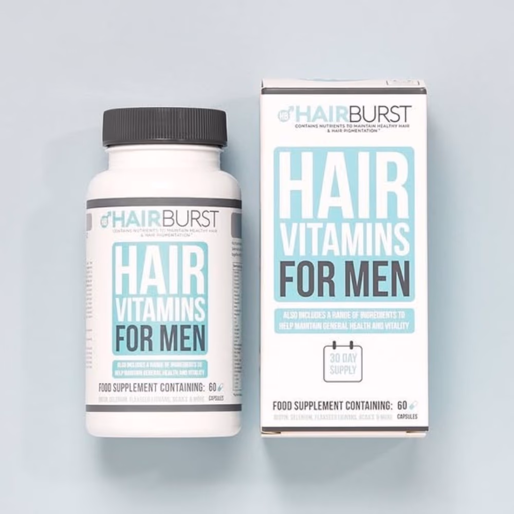 HairBurst Hair Vitamins for Men | Hair Growth & Strength Support | 60 Capsules 2