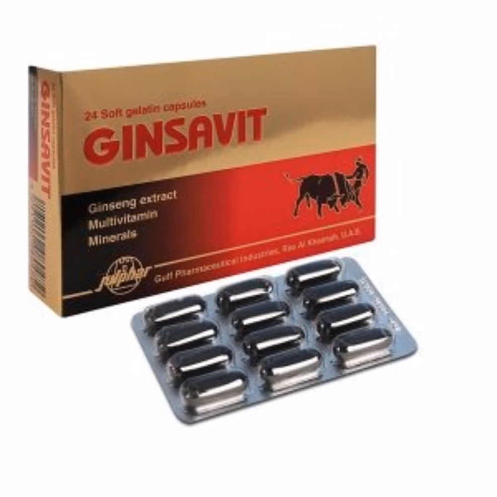 Ginsavit 24Capsules  3