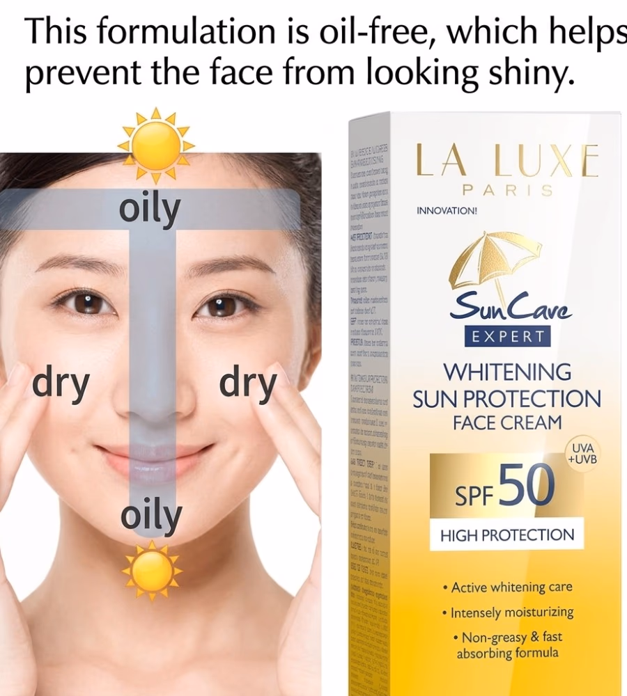 La Luxe SPF 50 Whitening Sun Protect Face Cream 50ml 4