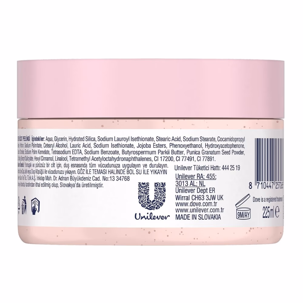 Dove Exfoliating Body Scrub 225ml 2