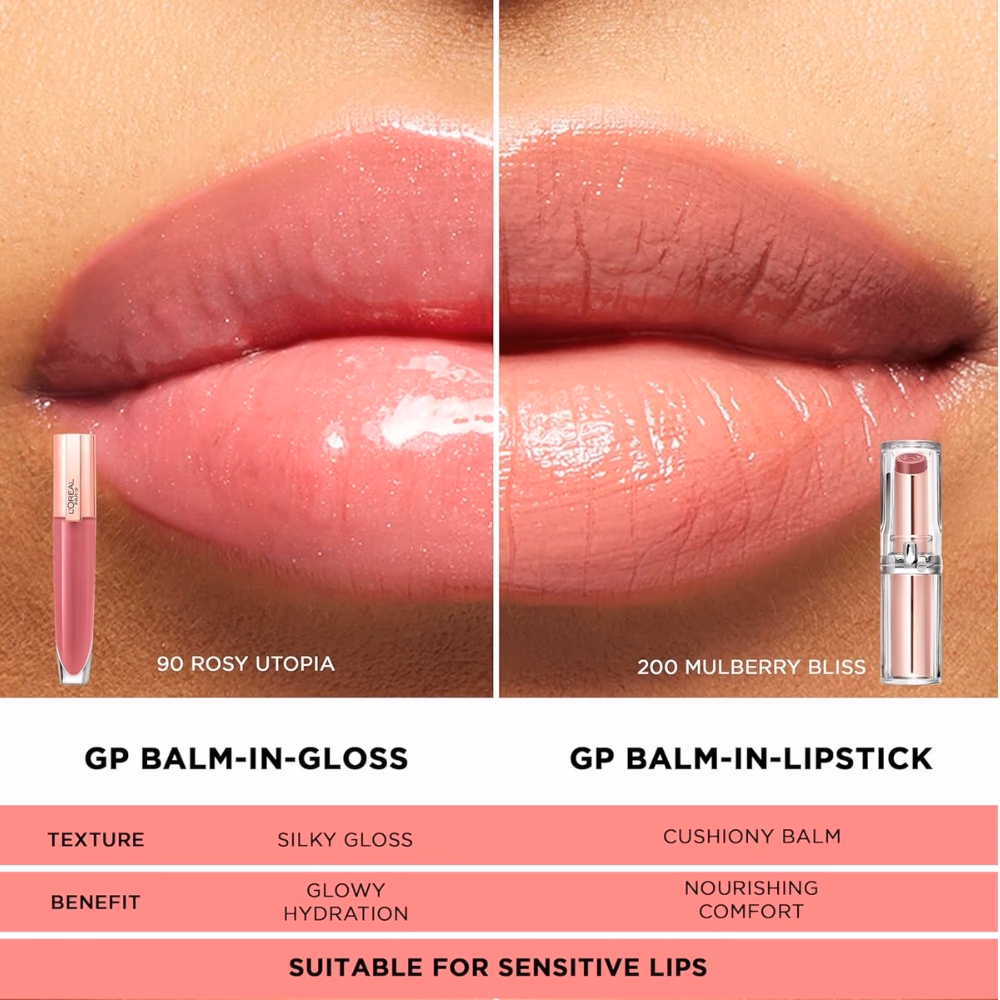 L’Oreal Glow Paradise Balm Lipstick Beige Eden 4