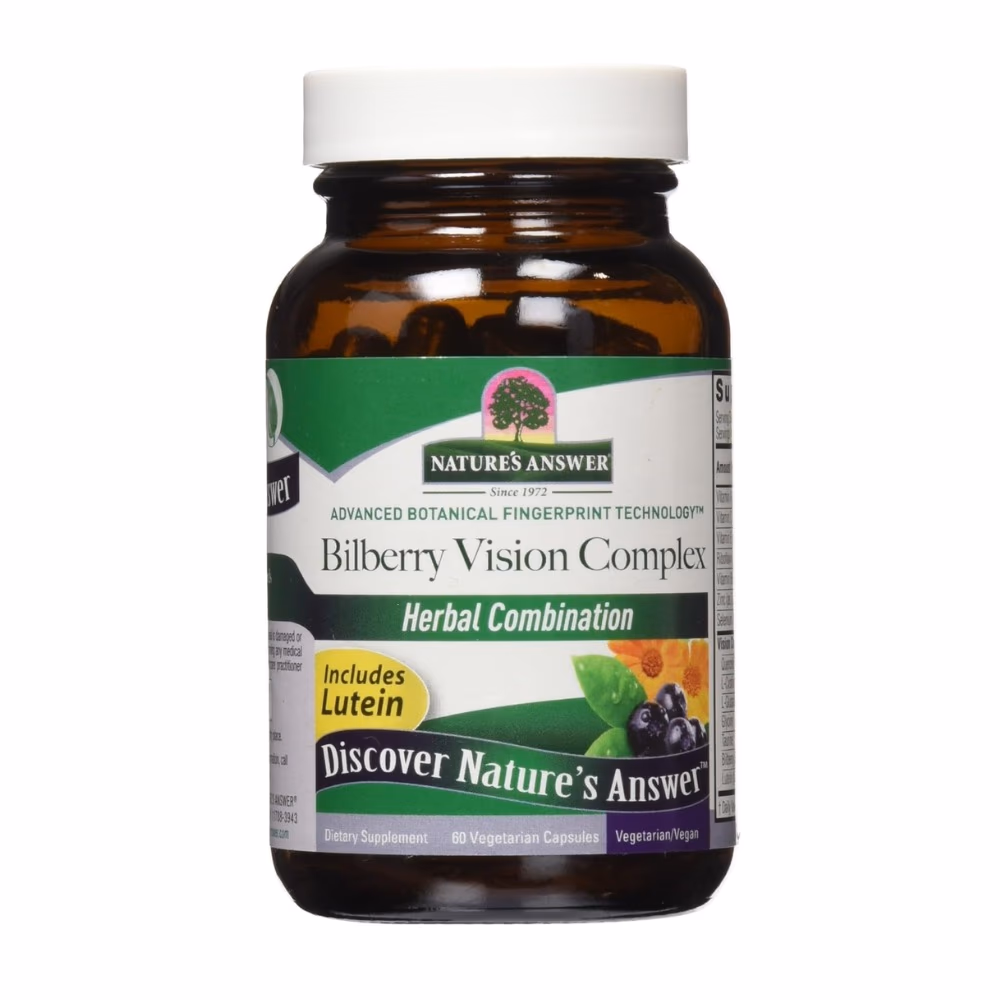 Natures Answer Bilberry Vision Complex-60 Capsules 2
