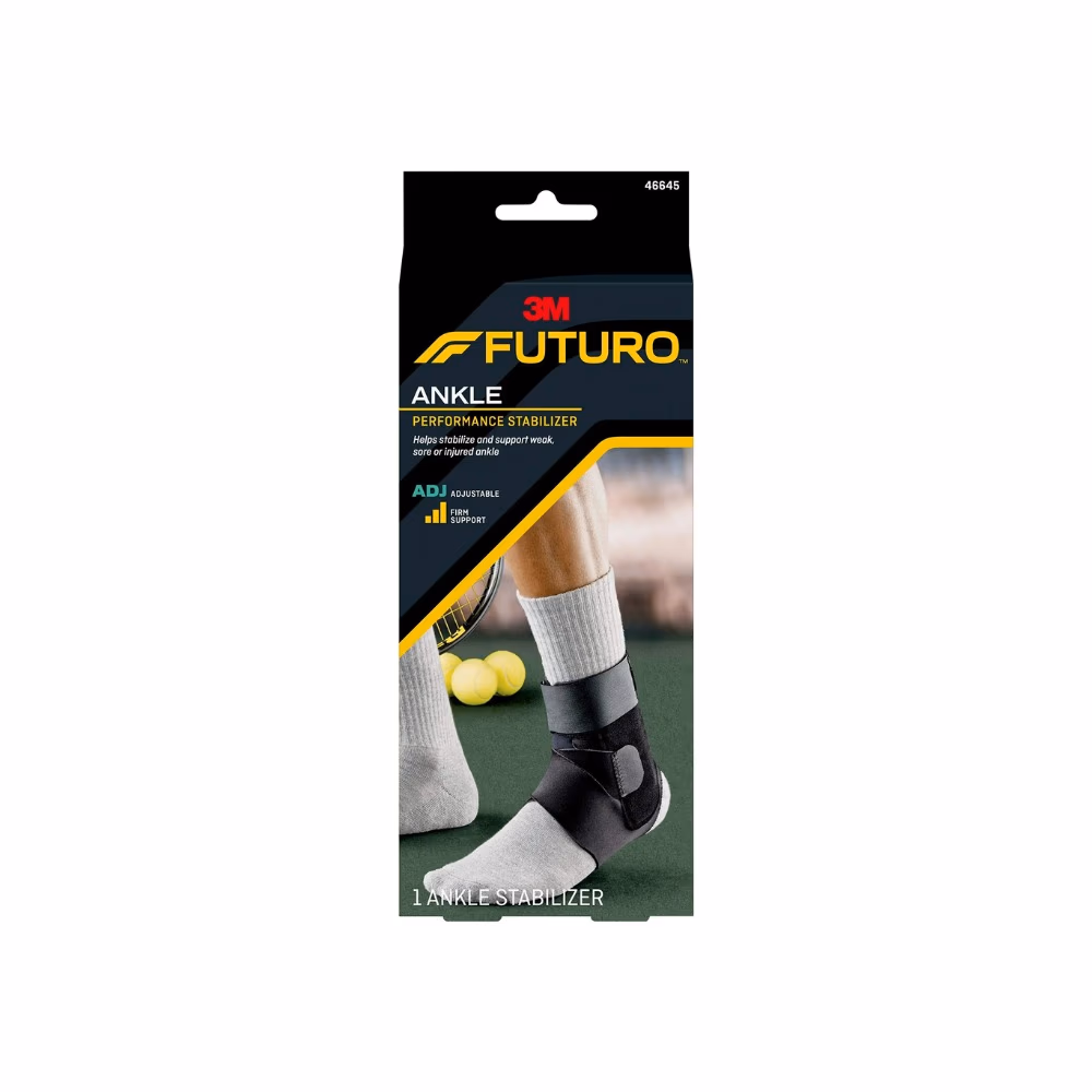 3M Futuro Ankle Performance Stabilizer (46645) - Adjustable Size - 1 Ankle Stabilizer 2