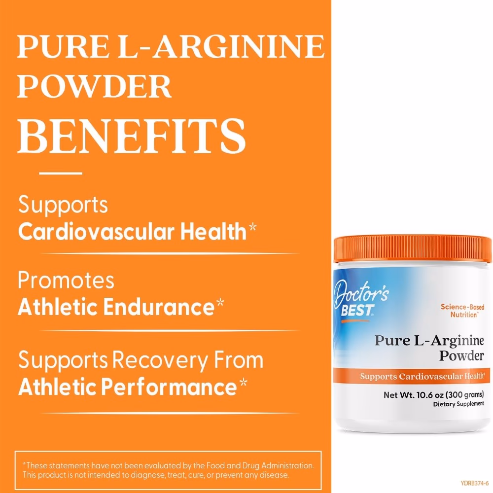Doctors Best L-Arginine Powder 300gm 2