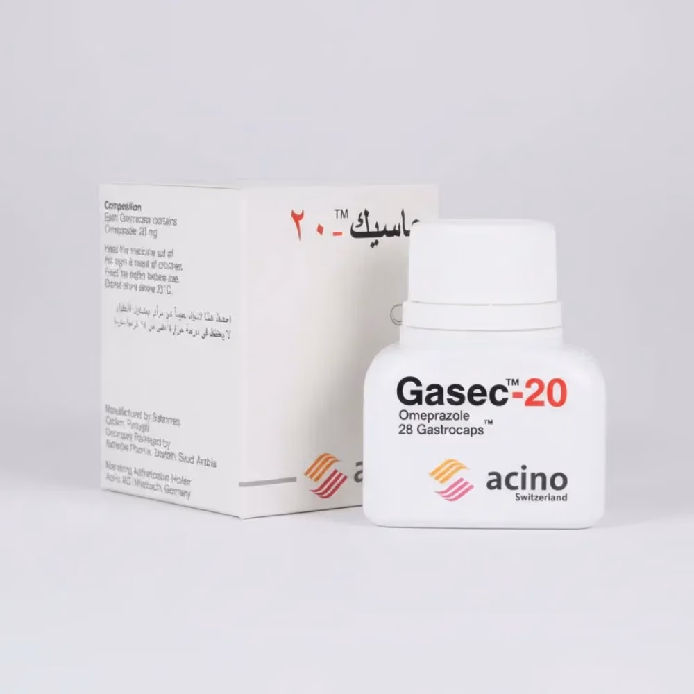 Gasec 20mg Capsules | Pack of 28 2