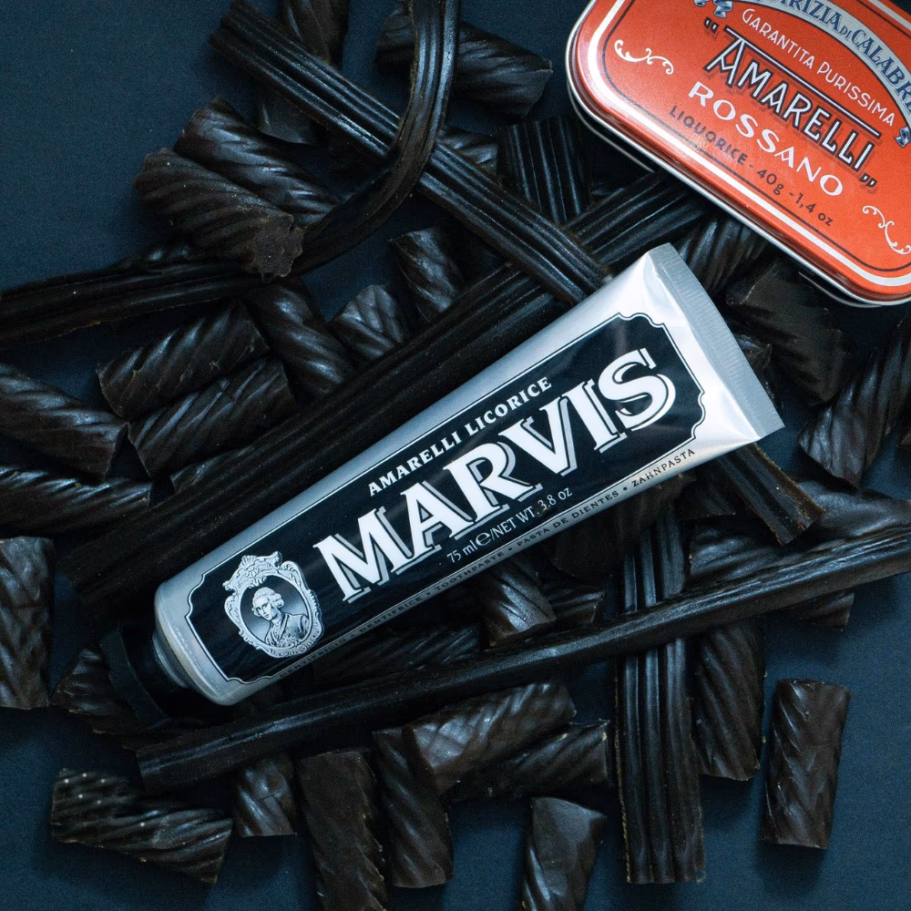 Marvis Tooth Paste Amarelli Licorice Mint 75ml 3