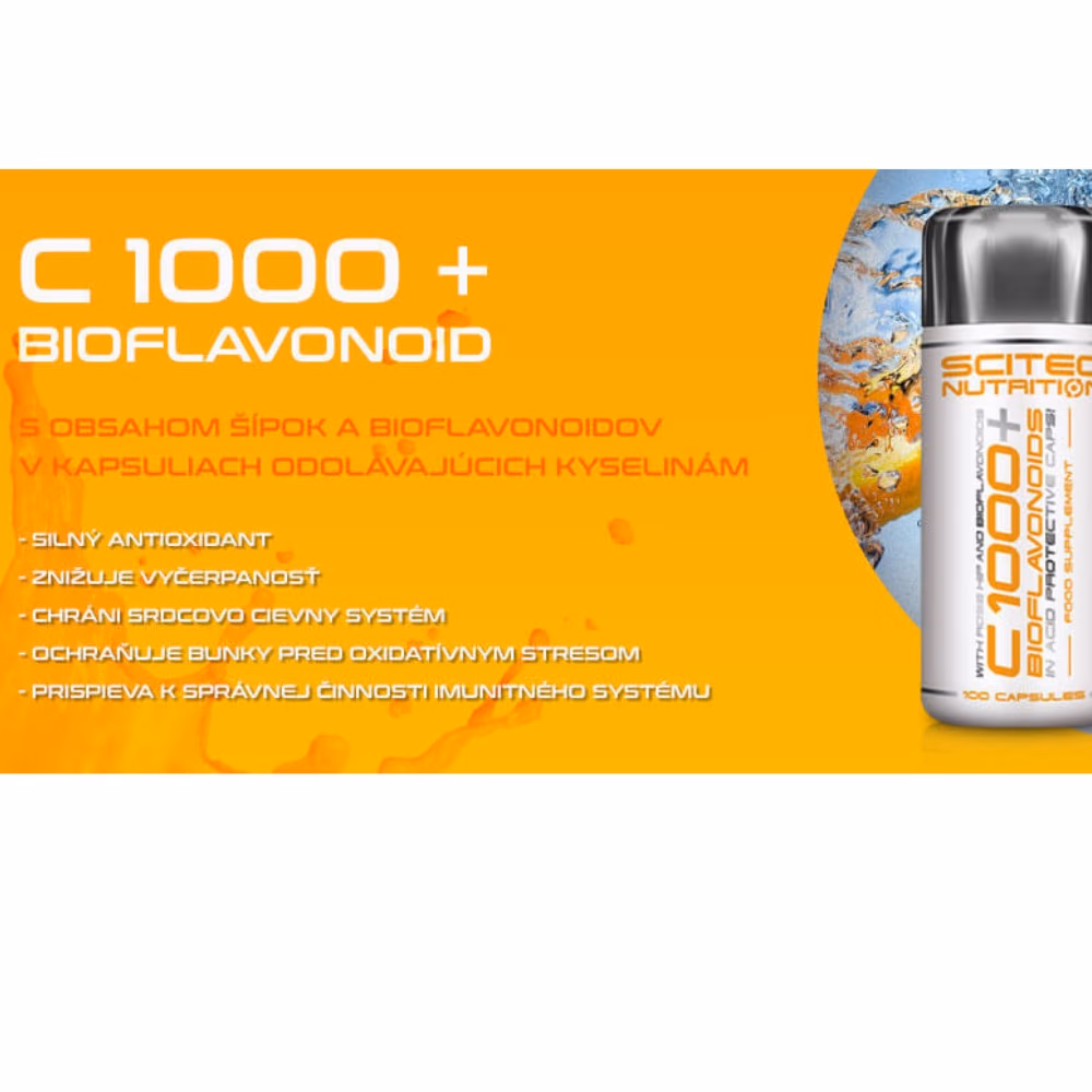 Scitec Nutrition C1000 with Bioflavonoids 100 Capsules 2