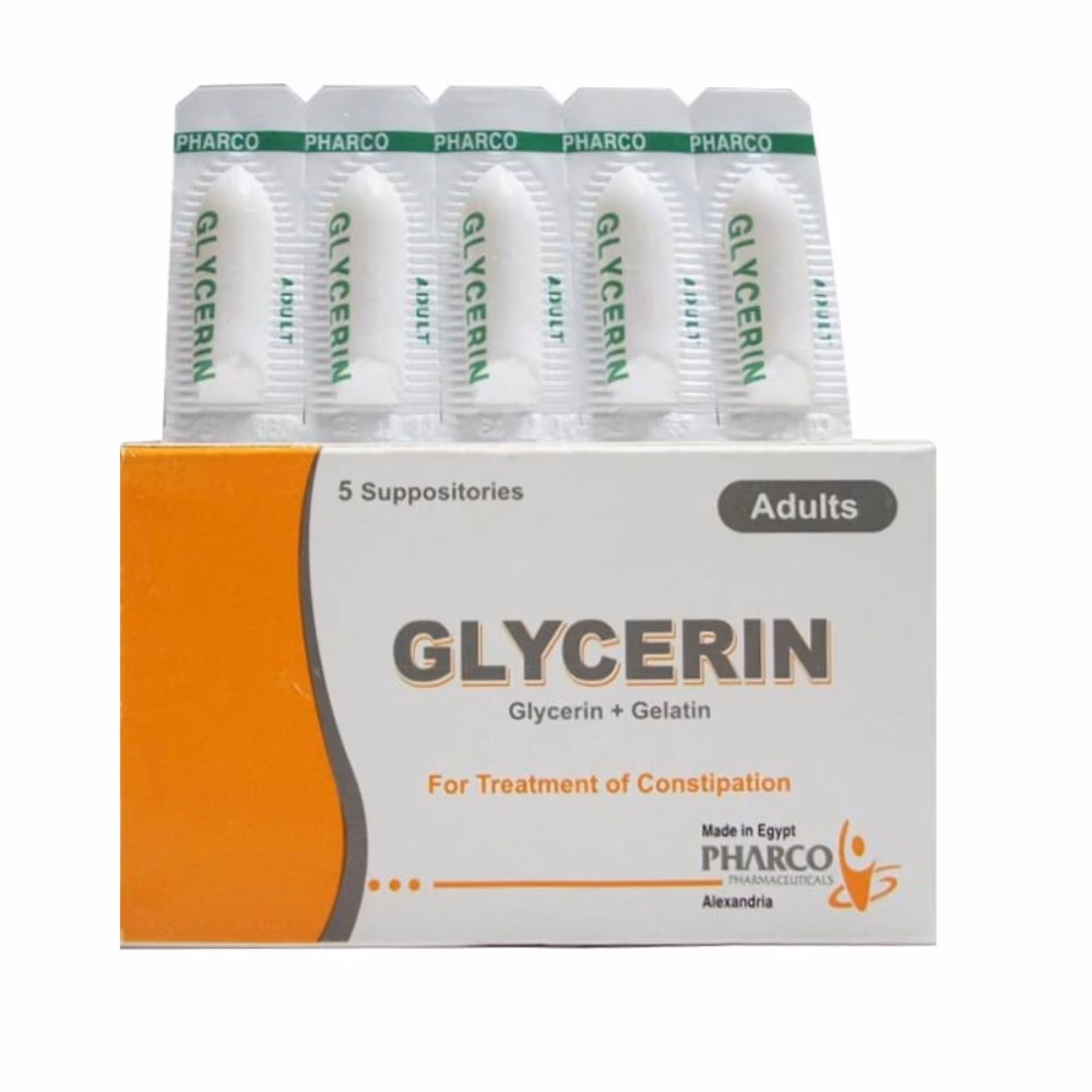 Glycerin Adults Suppositories 5's 2