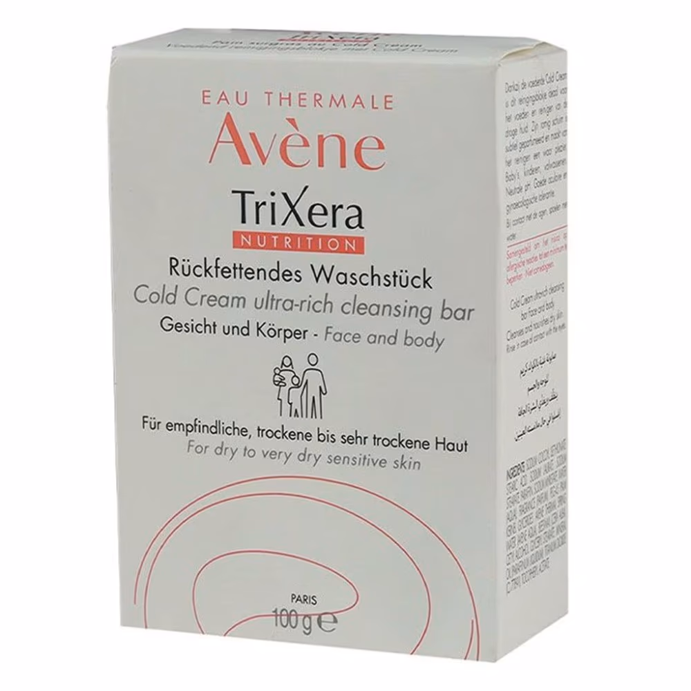 Avene Trixera Cold Cream Ultra-Rich Cleansing Bar 100G 2