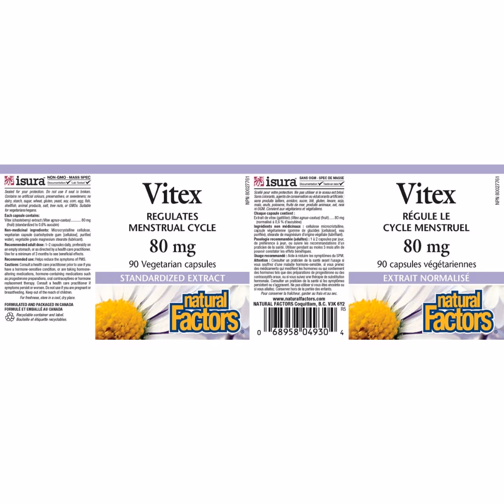 Natural Factors Vitex 90s 2