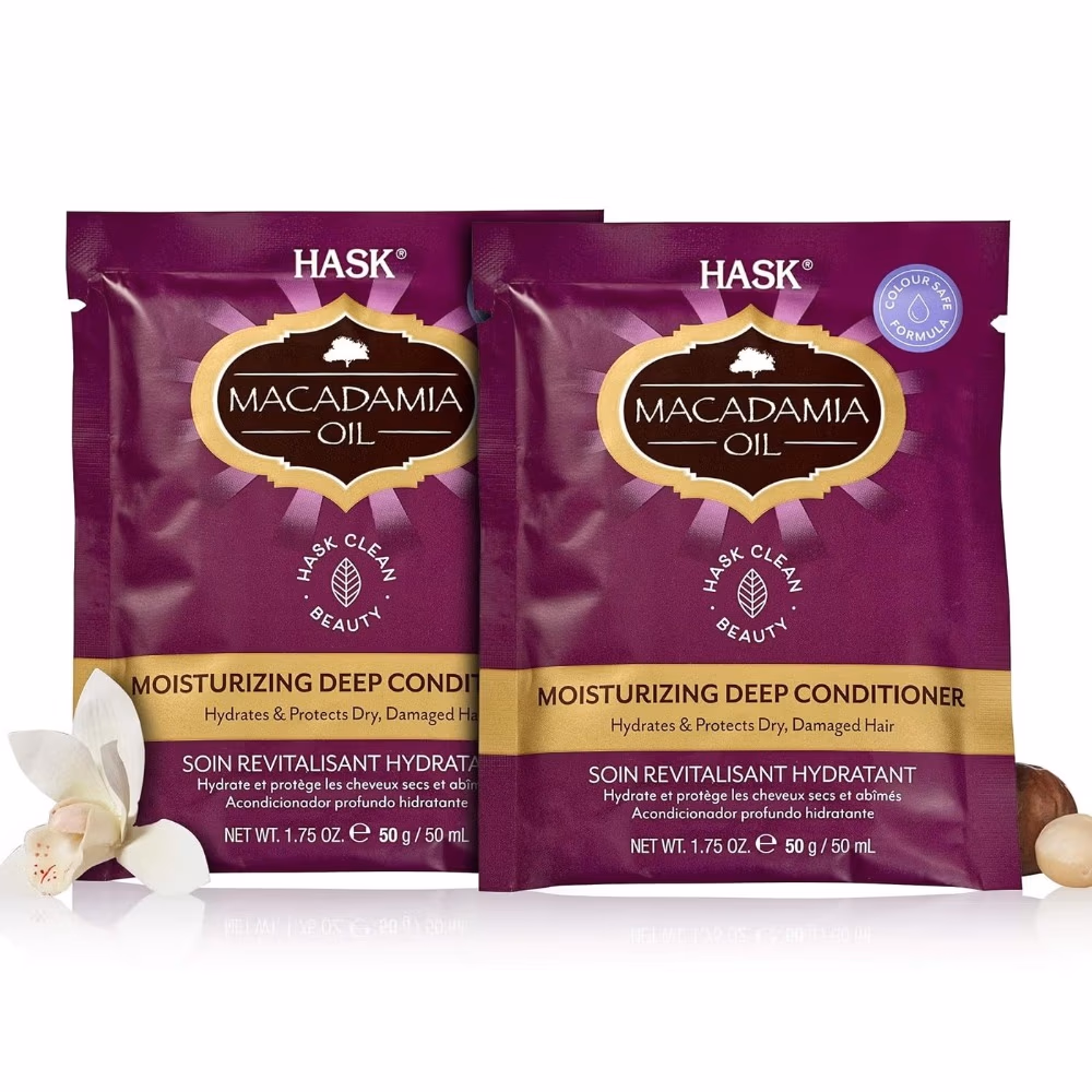 HASK Macadamia Oil Moisturizing Conditioner (50g) 5