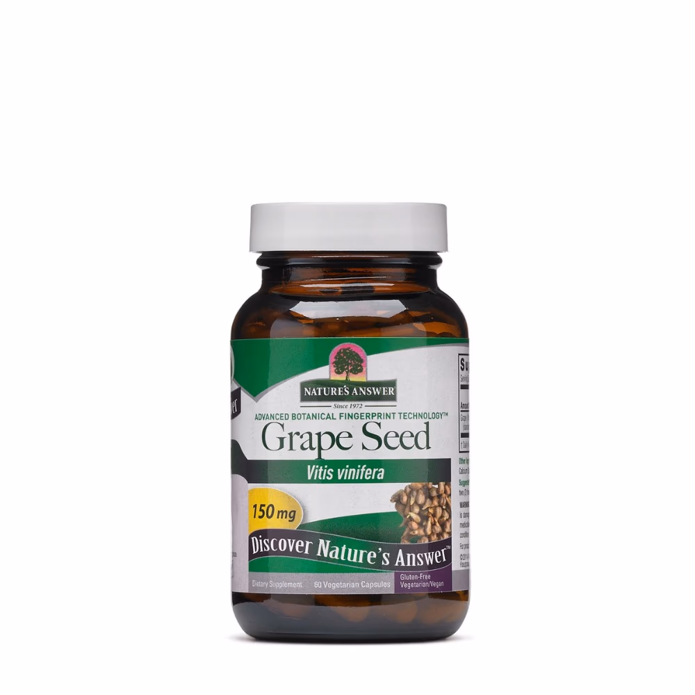 Natures Answer Grape Seed 150mg-60 Capsules 3