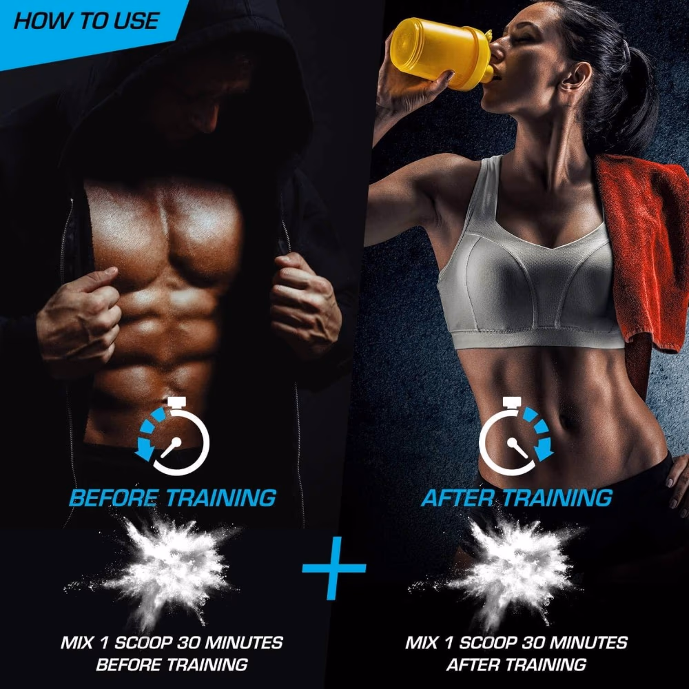 EFX Kre Alkalyn EFX Powder Blue Frost 220g 5