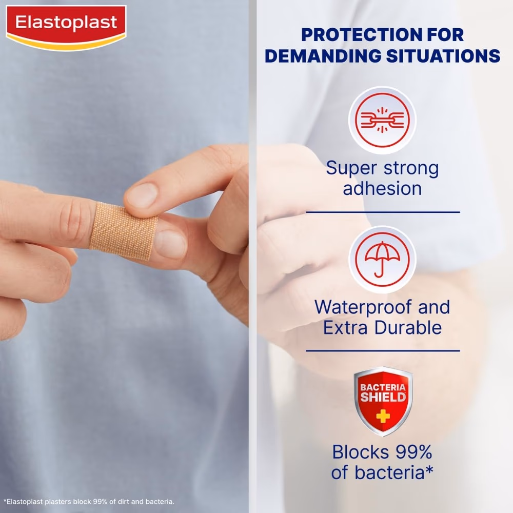 Elastoplast Water Resistant Plasters - 20s 5