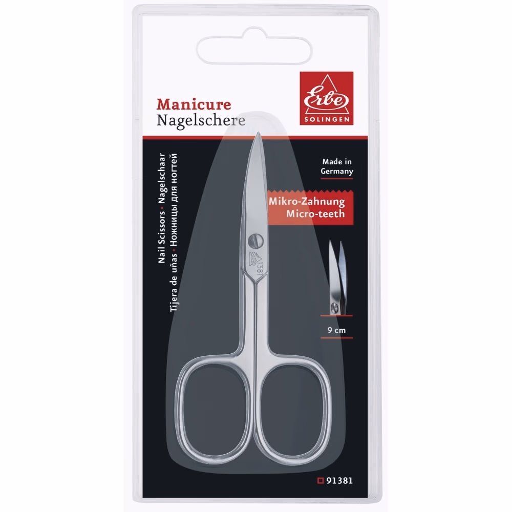 Solingen Erbe 91381 Nail Scissors 9cm 2