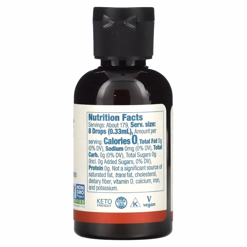NOW Better Stevia Maple Liquid 59ml 2
