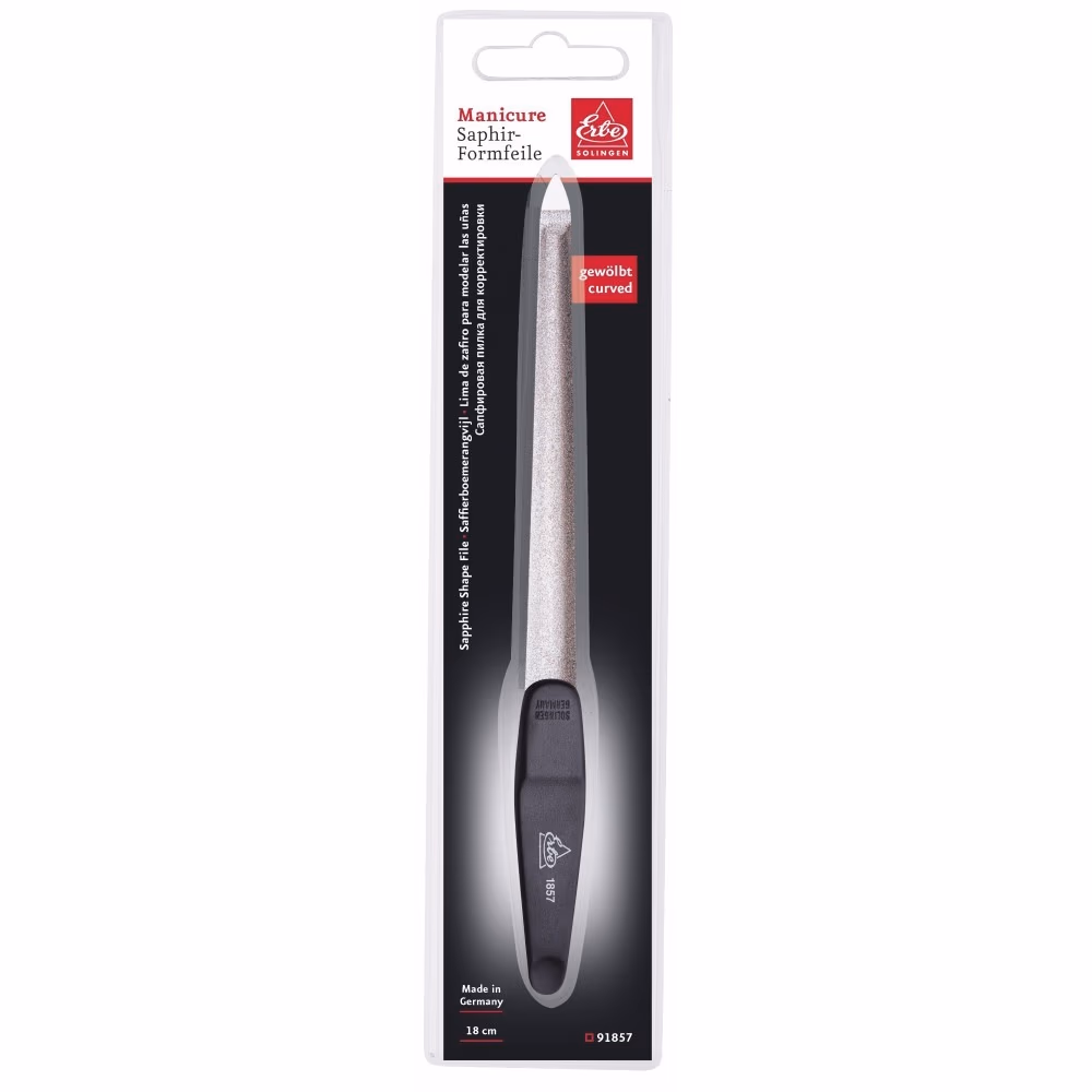 Solingen Erbe 91857 Sapphire Shape Nail File 18cm 2