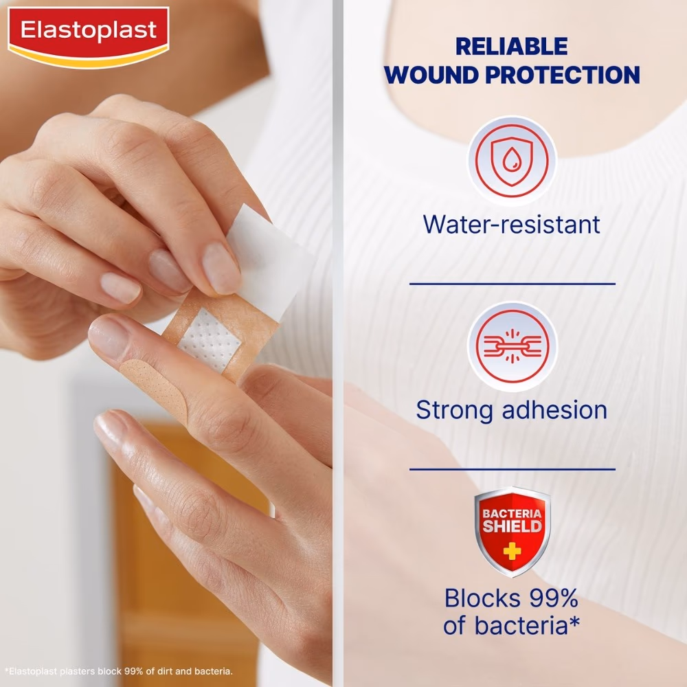 Elastoplast Water Resistant Plasters - 40s 4