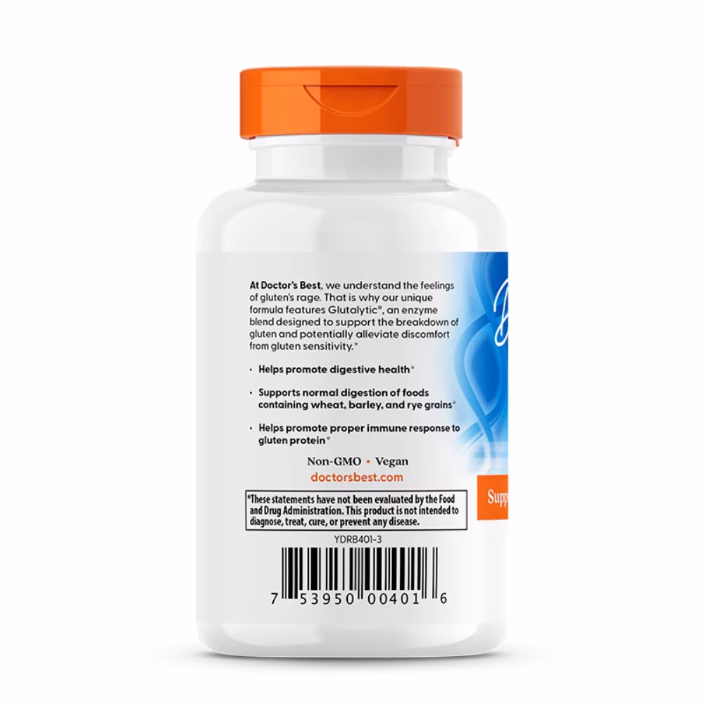 Doctor's Best Gluten Rescue Enzyme Blend (60 caps) 3
