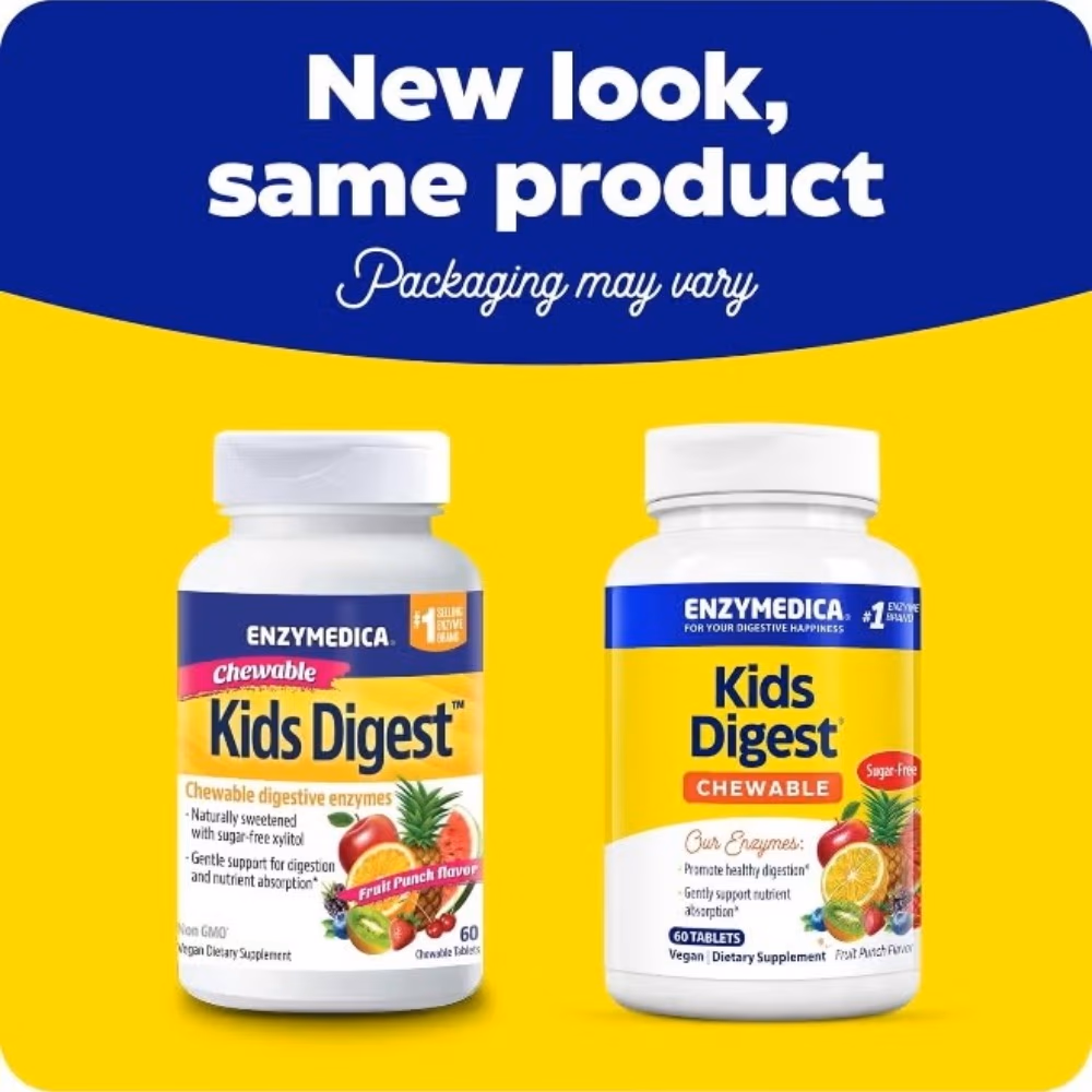 Enzymedica Kids Digest 60 Chewable Tabs 3